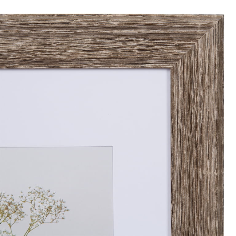 額縁 11×14inch(6枚)＋8×10inch(7枚)セット Mainstays 11x14 Rustic Gray Wall Picture Frame - Walmart.com