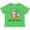 Apple Green, variant on Inktastic Let it Snow Cute Orange Fox in Hat and Scarf Boys or Girls Toddler T-Shirt