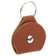 thumbnail image 2 of YLSHRF Guitar Pick Bag Holder Soft PU Leather Plectrum Storage Bag Case Cover Keychain, 2 of 8