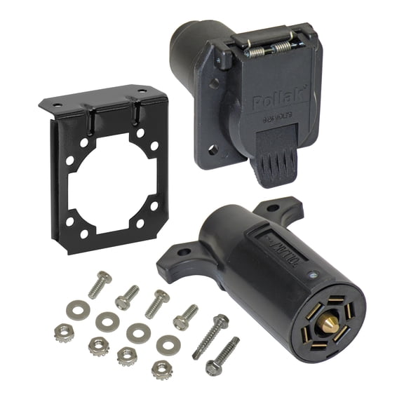 7-Way Flat Pin Car End & Trailer End Kit