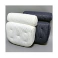 thumbnail image 6 of Bathtub pillow 3/4D mesh bath pillow bathroom bath suction cup pillow bath mat SPA pillow Megngio, 6 of 6