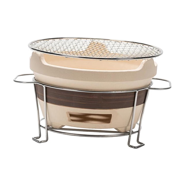 Estufa de carbón para alimentos, estufa de barbacoa, estufa de campamento , estufa de Camping para patio exterior Cola Parrilla de carbón