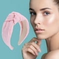 thumbnail image 2 of Unique Bargains 1 Pc Elegant Tie Headbands for Women Pink, 2 of 6