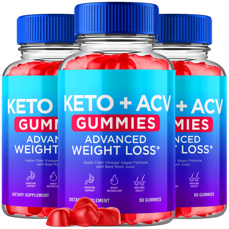 Keto ACV Gummies Advanced Formula 1000MG Extra Strength 3 pack