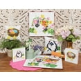 thumbnail image 2 of Easter Bunny & Ducks HD Printed Cotton Blend Mini Accent Pillow 10" x 10", 2 of 6