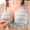 A238 Gray, variant on Xdegoge Striped Cotton Bra for Women Wireless Comfort Bralette with Lace Trim and Bow Detail Soft Breathable Everyday Bra for Juniors and Ladies Lightly Padded Non-Wired Sleep Bra
