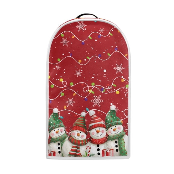 HELLHERO Christmas Snowman Multifunctional Kitchen Blender Dust Covers with Not Easy to Fade Polyester Dust Cover