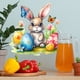 thumbnail image 1 of Easter Bunny Wall Stickers Can Be Removed, 1 of 6