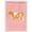 Pink, variant on Guernsey Cow Pink Check Flag Garden Size