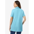 thumbnail image 2 of Woman Within Plus Size Perfect Short-Sleeve Polo Shirt, 2 of 6