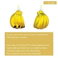 thumbnail image 4 of Every Day is Christmas Glass Blown Ornaments Cute Hand Made Figurines Tree Decoration, Bananas, 4 of 5