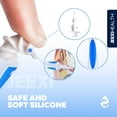 thumbnail image 6 of Ear Wax Removal Tool, Smart Spiral Swab Q Grips Ear Cleaning, Earpicks Soft Silicone Remover Tool + 16 Replacements, 6 of 9