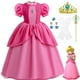 thumbnail image 2 of Vestido de melocotón para niña, disfraz de princesa para carnaval, Vestidos de fiesta para niños de 4 a 12 años, novedad de 2023 Fivean unisex, 2 of 2
