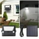 thumbnail image 5 of Lámpara de pared de jardín con luz LED de inducción de cuerpo activada con luz alimentada por energía solar impermeable al aire libre, 5 of 8