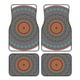 thumbnail image 1 of Fotbe Mandala Juego de 4 Tapetes para Auto con Estampado – Alfombrillas de Goma Reforzada, Diseño Antideslizante, Protección para Todo el Año – Vehículos, Autos, Camionetas y SUVs, 1 of 7