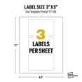 thumbnail image 7 of Avery UltraDuty GHS Labels 3" x 5", 300 Ct, Pigment Inkjet, 7 of 7
