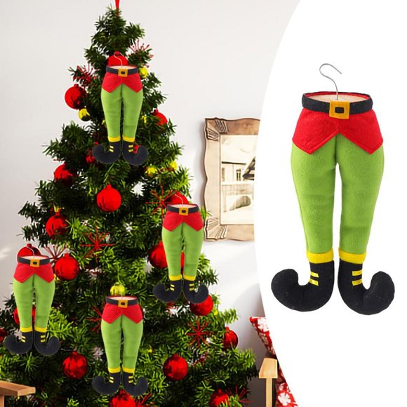 SDNall Leg Hanging Decor Christmas Hanging Decorations Christmas Tree Plush Ornaments