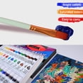 thumbnail image 4 of kurtrusly Pigments For Professional Artists Acrylic Paint Art Set Vibrant Colors 24 Acrylic Paint Art Set, 4 of 6