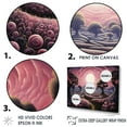 thumbnail image 3 of Designart "Dusk Topiary Fantasy" Surrealism Floater Framed Wall Art Living Room, 3 of 5