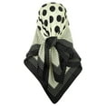 thumbnail image 6 of INSPIRE CHIC Women Polka Dots 35"x35" Large Square Scarf Satin Silk Like Head Wrap Bandanas Neck Scarves White 35.4x35.4", 6 of 6