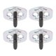 thumbnail image 1 of Placa De Cierre De Cerradura De Puerta, A Prueba De Arañazos 8057085E10 Metal 4 Piezas Placa De Cierre De Cerradura De Puerta Para Elgrand Skyline R32 200 SX S14 Pulsar N15, 1 of 7