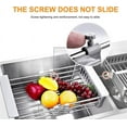 thumbnail image 4 of LINKPAL Stainless Steel Detachable Dish Rack, Grey, 4 of 7