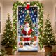 thumbnail image 1 of Cubierta de Puerta Navideña de 35 X 71 Pulgadas - Diseño de Papá Noel - Decoración Navideña para Puerta - Decoración para Festivales y Fiestas, 1 of 6