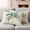 White, variant on Palm Tree Pillow Covers 2 Pack Vintage Green Tree Coastal Plant Modern Wood Grain Pillowcase Waterproof Outdoor Throw Pillow Cover for Patio Garden Balcony Decorative Square Cushion 16"x16"