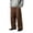 Coffee, variant on Amkhujs Wide Leg Pants Men Everyday Solid Trendy Loose Trousers with Pockets Elastic Waist Running Sweatpants