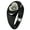 Black, variant on Sterling Silver Floral Lotus Heart Engraved Oval Flat Top Polished Ring