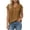 Coffee, variant on Maplenight Cotton Blouses for Women Short Sleeve Collard Tops Regular Fit Button Casual Vacation Beach Summer Tops