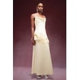 thumbnail image 4 of Vestido Bellabarnetten Gunnhild sin mangas Falbala Satin Maxi, 4 of 6