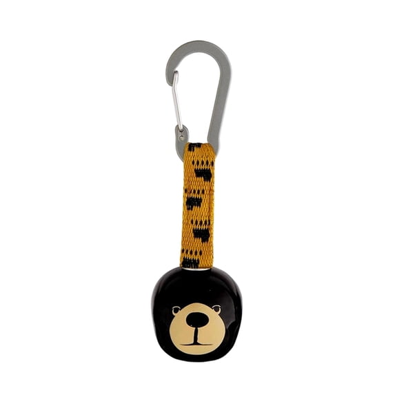 Wswqop Bear Bell with Carabiner Hook for Backpacks, Emergency Equipment, Protection And 3.8cm