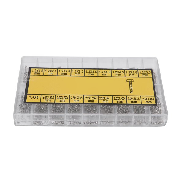 Caja trasera de reloj con tornillo, cubierta trasera de reloj, Kit de caja de tornillos de reparación, herramienta de reparación profesional