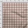 thumbnail image 2 of oneOone Rayon Light Beige Fabric Floral & Tiles Moroccan Sewing Craft Projects Fabric Prints By Meter 56 Inch Wide, 2 of 5