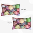 thumbnail image 4 of Fotbe Easter Eggs Pillow Cases - Envelope Closure - Luxury, Extra Soft, Cooling Pillow Covers - Wrinkle, Fade, Stain Resistant-16"x24", 4 of 9
