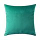thumbnail image 1 of Funda de almohada de terciopelo cuadrado con forma de almohada, color sólido, decoración de sofá, funda de almohada, verde claro kenally HA003042-01, 1 of 6