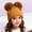 Orange, variant on NAISIBABY Toddler Beanie Hat with Pom, Stretch Soft Thicken Warm Knitted Cotton Boys Girls Winter Ski Cap Orange 6-36Months