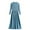 Blue Dress for Women, variant on HAPIMO Women's Knee Length A Line Knitted Basic Dress Solid Color Long Sleeve High Neck Elegant Casual Trendy Spring Beige Free Size