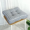 thumbnail image 4 of Mouliraty Comfortable Seat Cushion - 15.74in/40cm Square, Soft and Durable, Linen Cushion, Office Chair Cushion, Perfect for Home and Office, 4 of 6