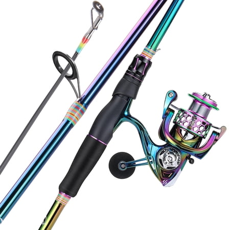 Spinning Combo with LY2000 Reel 2.1/6 10 Fishing Rod & Reel Combo