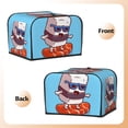 thumbnail image 3 of Fotbe Sushi Salmon Surfing for Four Slice Toaster Cover, Fingerprint Protector, Super Soft Appliance Cover And Dust Cover,Bread Dust Cover & Fingerprint Protection, 3 of 7