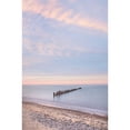 thumbnail image 3 of Majchrowicz, Alan 13x18 Black Modern Framed Museum Art Print Titled - Lake Superior Old Pier I, 3 of 5