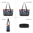 thumbnail image 6 of FORMRS Canvas Laptop Tote Bag for Women with 15.6" Computer Compartments Shoulder Handbag, Art Flowers, 6 of 7