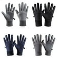 thumbnail image 3 of Guantes cálidos de invierno para pantalla táctil, guantes deportivos resistentes al viento, guantes de ciclismo impermeables y antideslizantes para senderismo y esquí, 3 of 10