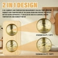 thumbnail image 5 of ShadeMart Vertical Sauna Thermometer - Thermometer and Hygrometer Gauge 2 in 1, 5 of 6