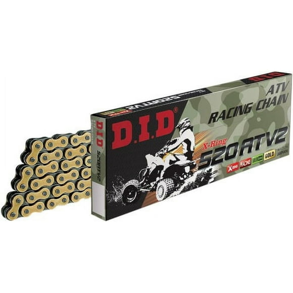 D.I.D 520 ATV2 X-Ring Chain, 94 Links - Gold