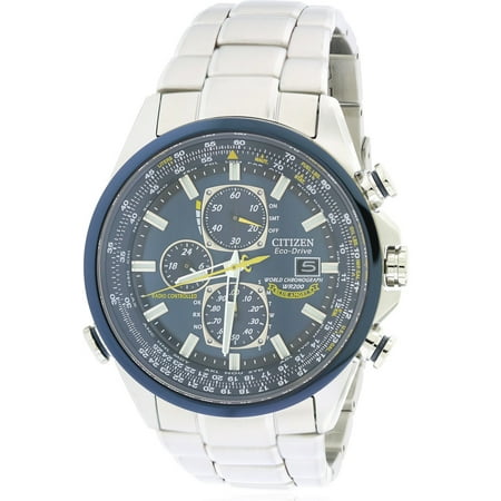 - Citizen Eco-Drive Blue Angels Chronograph Atomic Men's Watch, AT8020-54L
