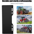 thumbnail image 5 of Thicken Universal Quick Attach Mount Plate, Heavy Duty Skid Steer Mount Plate Connecting Plate, 5 of 6