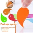 thumbnail image 2 of Package Cutting Sheet Box Opener 10pcs Mini Plastic Box Opener, Raindrop Design Safe, Precise Cutter for Easy Unpacking Portable Tool for Home, Office, Lightweight & Quick Use, 2 of 8
